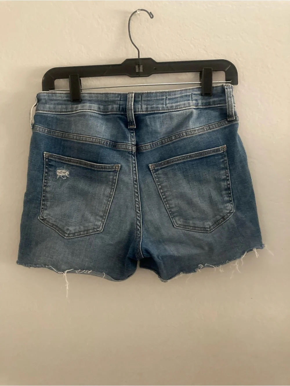 Universal Thread Distressed Denim Shorts - Blue